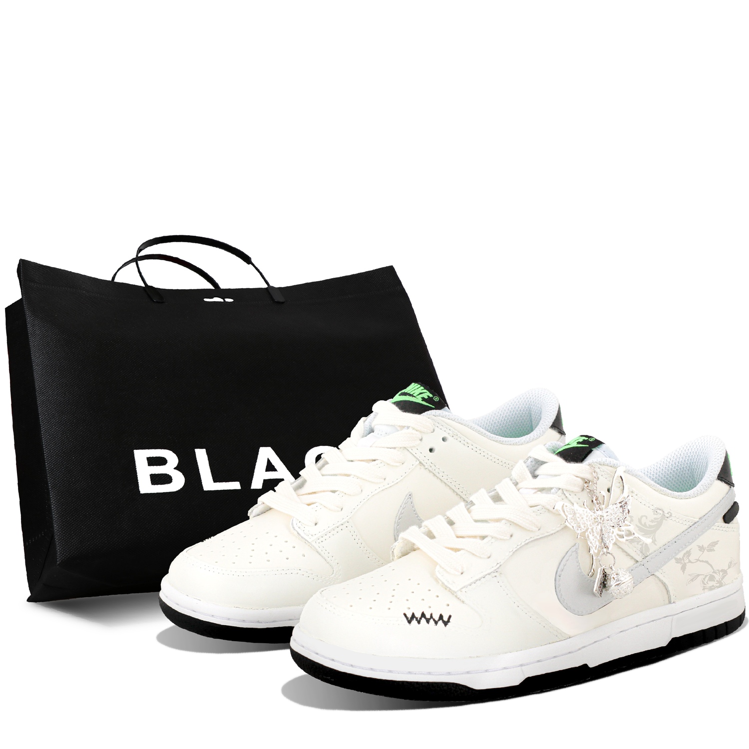 

Nike Низкие детские скейтерские кроссовки Dunk Slip Resistant молочно-белые для подростков