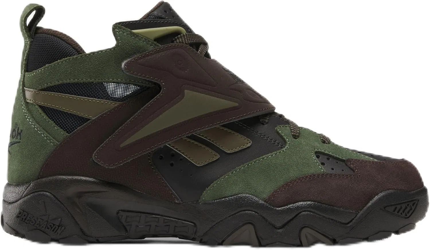 Кроссовки Reebok Unisex Preseason 94, Nightblack Dkmatter Earthgr