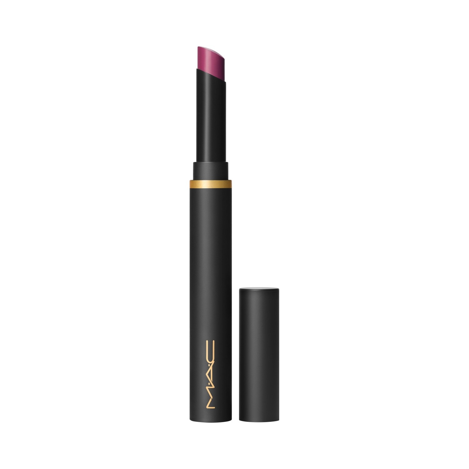 

Помада для губ powder kiss velvet blur slim stick Mac, wild rebel, вес 2 гр.