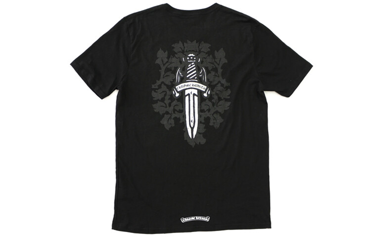 

Футболка унисекс черная Chrome Hearts, черный