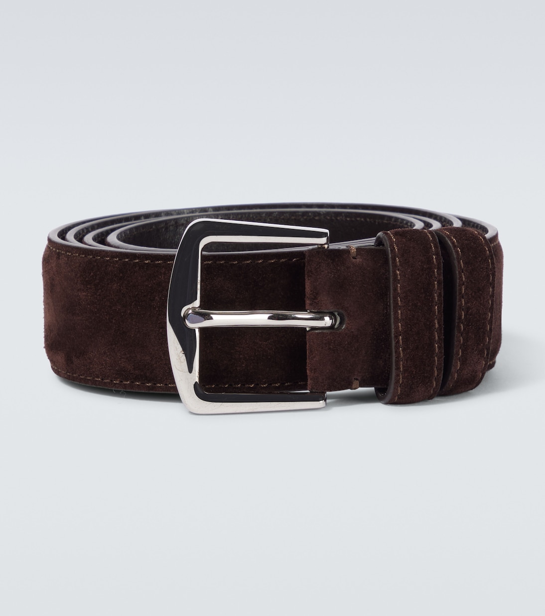 

Alsavel пояс из замши Loro Piana, коричневый