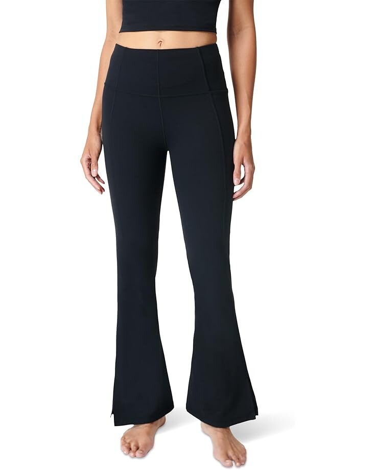 

Брюки Sweaty Betty Super Soft Flare 32" Yoga Trousers, черный