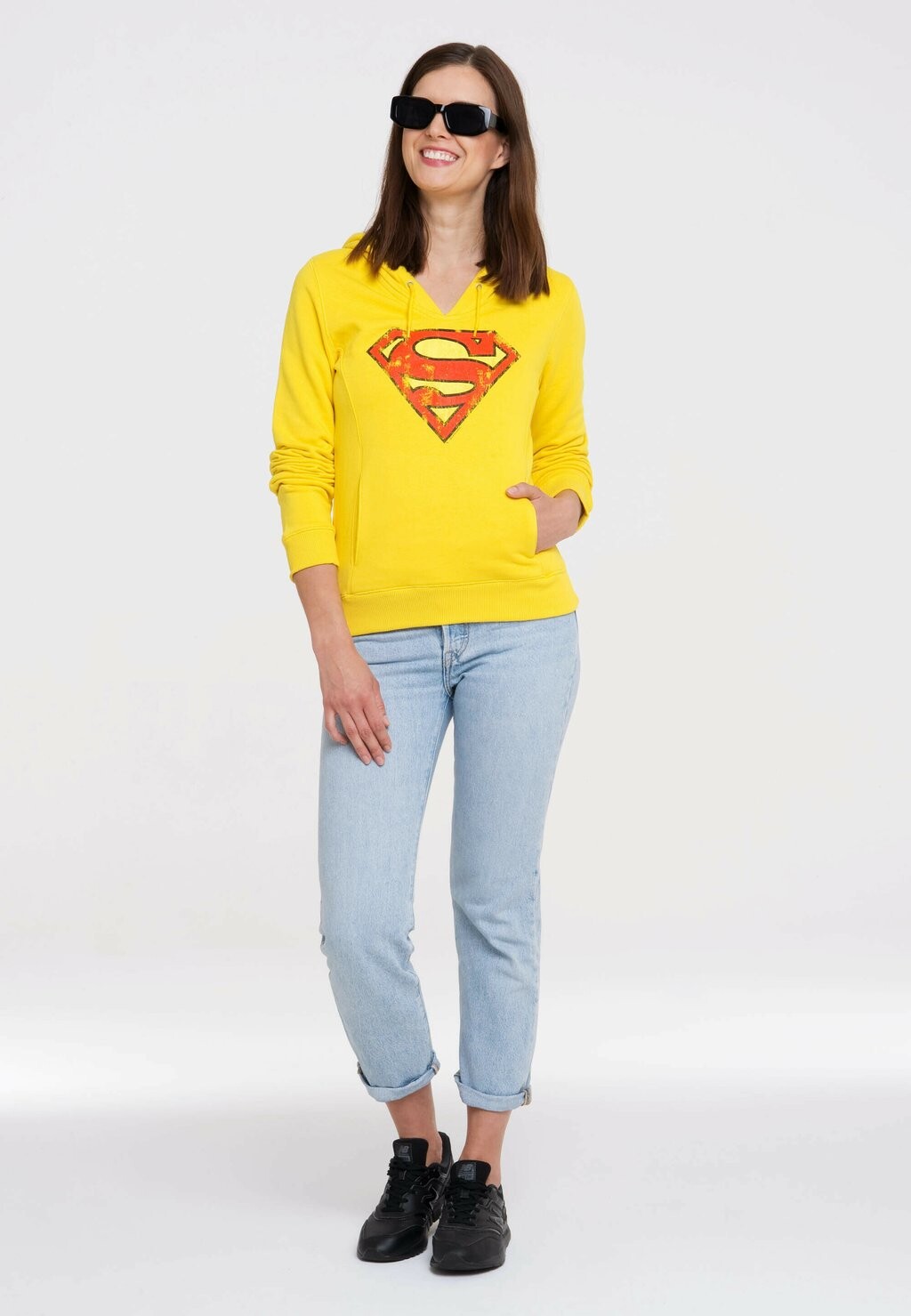 

Толстовка с капюшоном DC COMICS SUPERMAN LOGOSHIRT, желтый