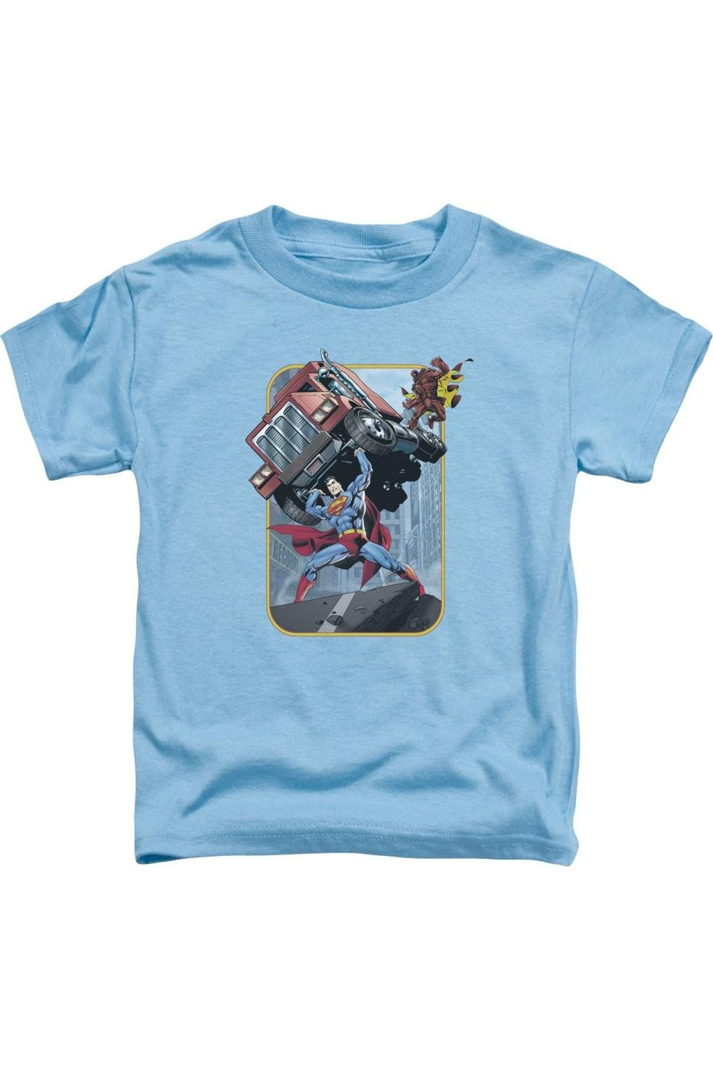 

Футболка с коротким рукавом для детей "Superman Pick Up My Truck" Gildan, синий