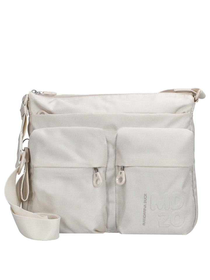 

Mandarina Duck MD20 - Сумка через плечо 30 см (темно-синяя) цвета латте