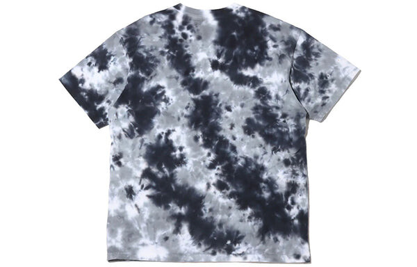 Футболка sportswear sports loose tie dye printing round neck short sleeve gray Nike, серый — фото 2