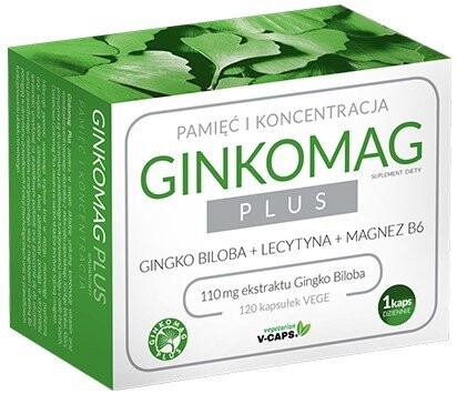 

Xenico Pharma, Гинкомаг Плюс 120 кап Улучшение памяти
