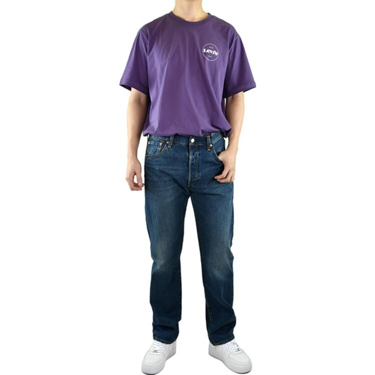 Джинсы мужские средние индиго Levi’S, индиго — фото 3
