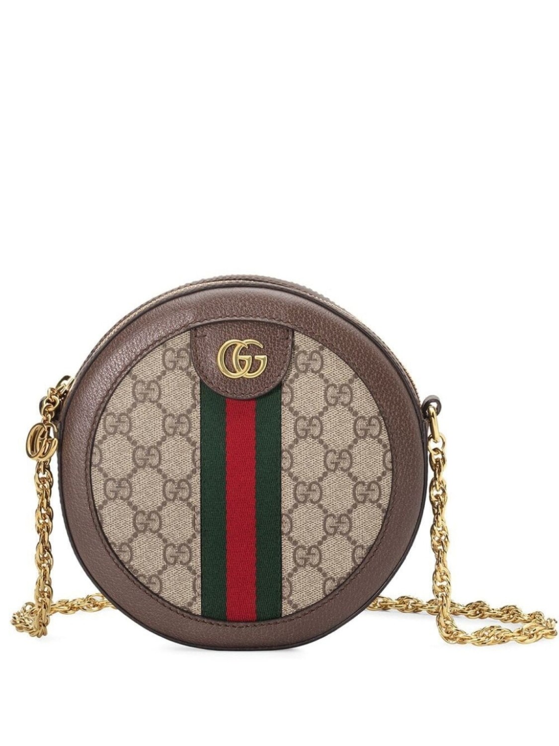 

Мини-сумка Gucci Ophidia, нейтральный цвет