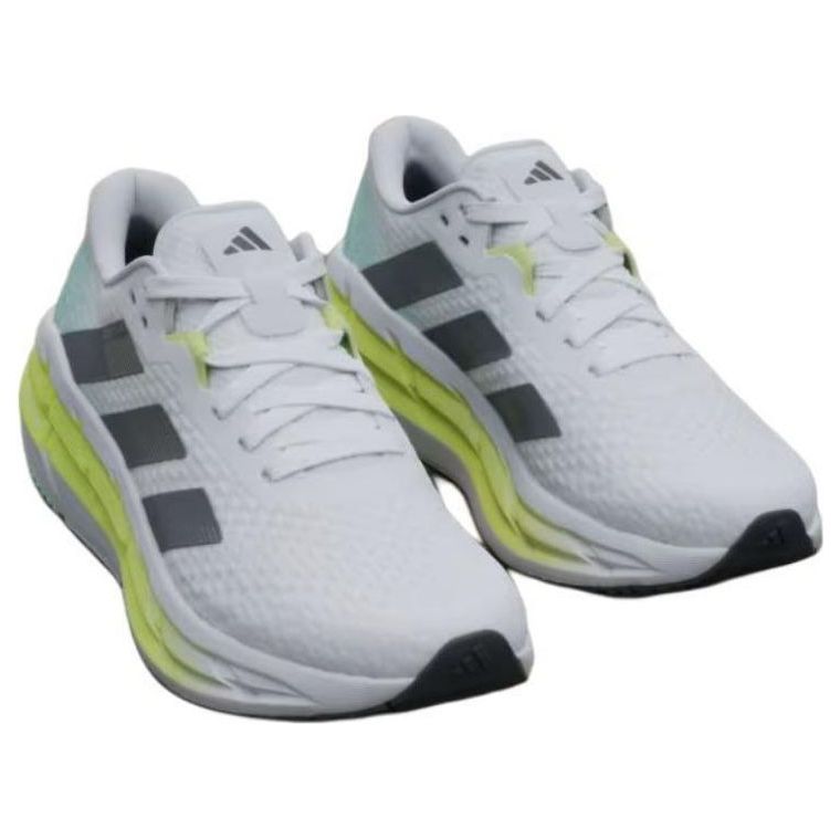 Кроссовки (WMNS) adidas Adistar 3 'Cloud White Core Black Pulse Lime', белый — фото 3