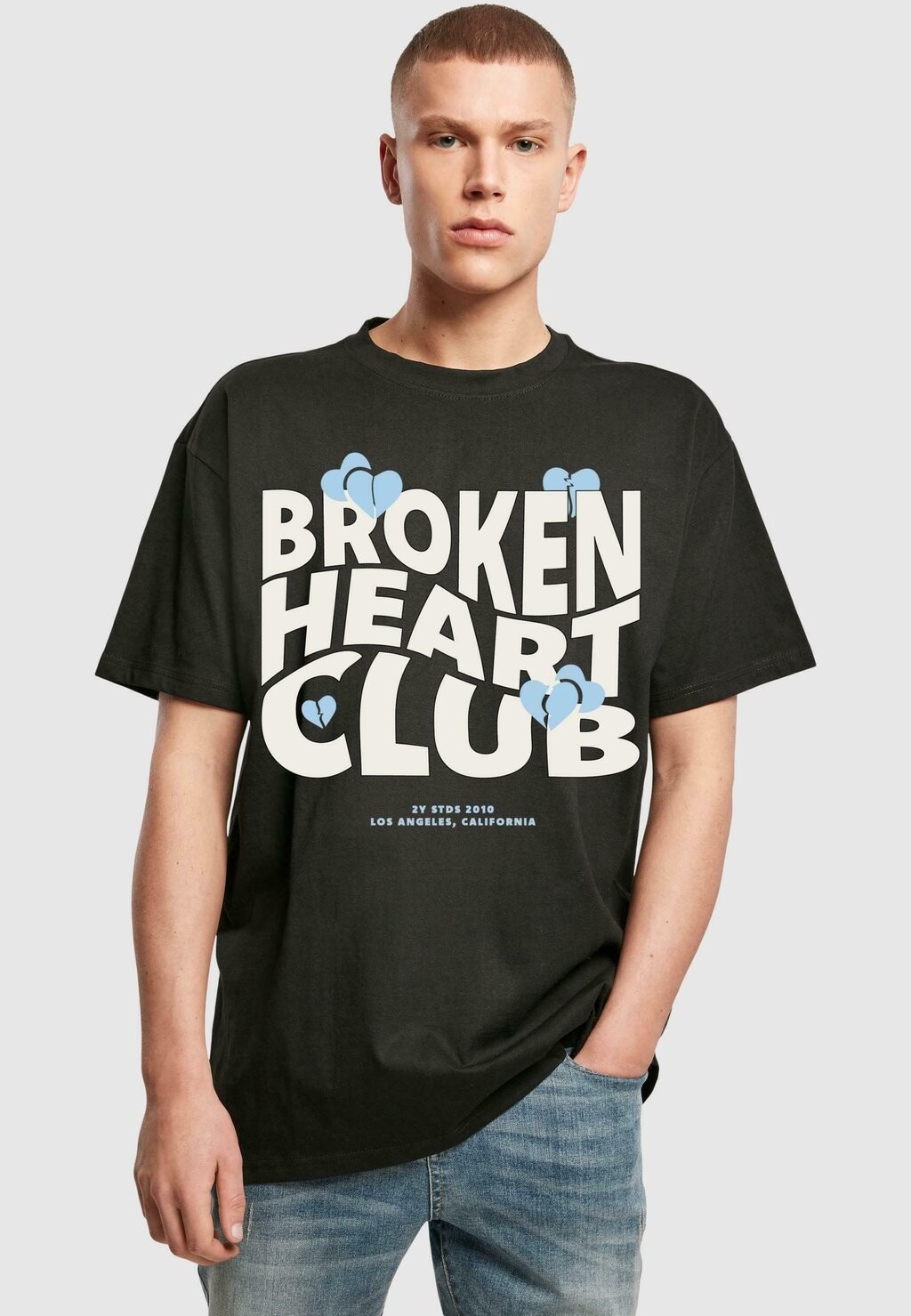 

Футболка с принтом BROKEN HEART TEE 2Y Studios, черный