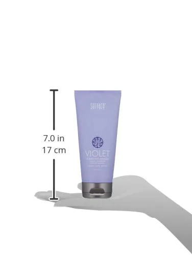Питательная маска для волос SURFACE Hair Pure Blonde Violet - тонизирует, осветляет и защищает волосы - 170 мл, purple — фото 4