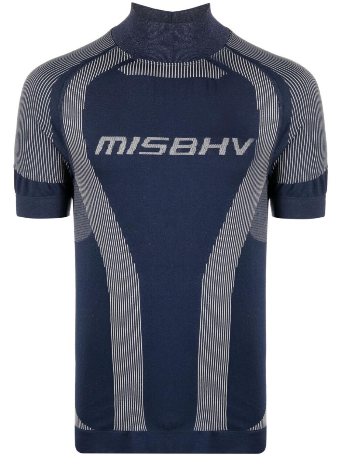 

MISBHV футболка с логотипом, синий