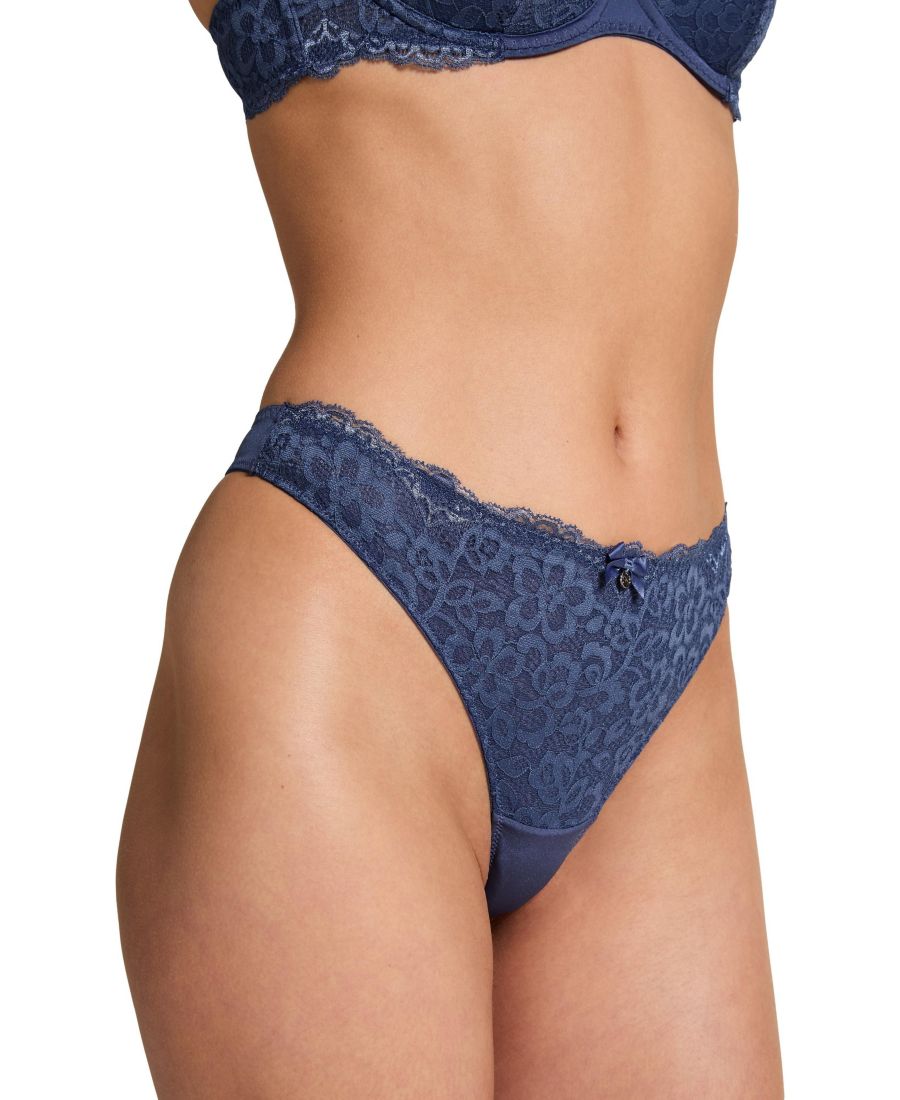 

Женские морские стринги Hunkemoller Hunkemöller, Blue indigo