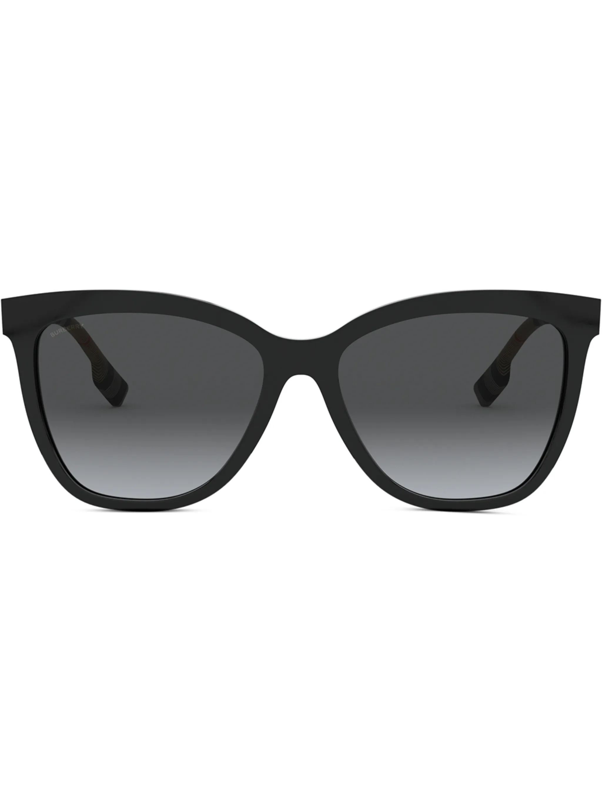 

Солнцезащитные очки в оправе кошачий глаз Burberry Eyewear, черный