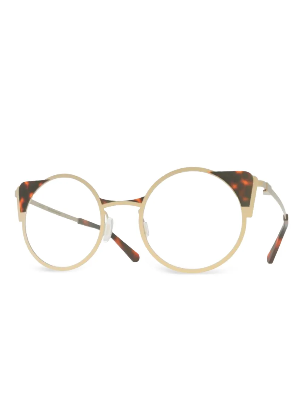 

Очки в круглой оправе Gamine, золотистый