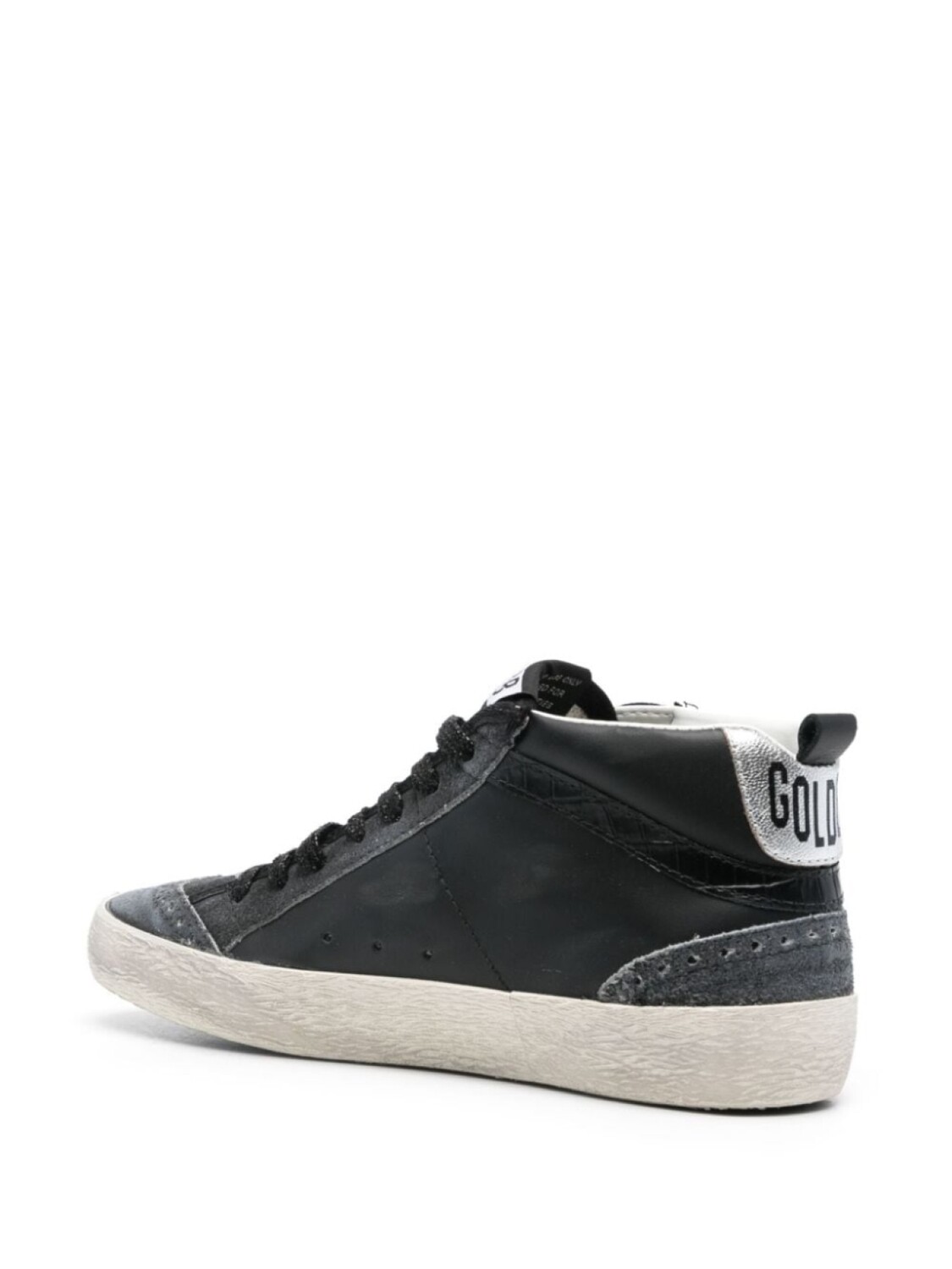 Golden Goose кеды Mid Star Classic, черный — фото 3