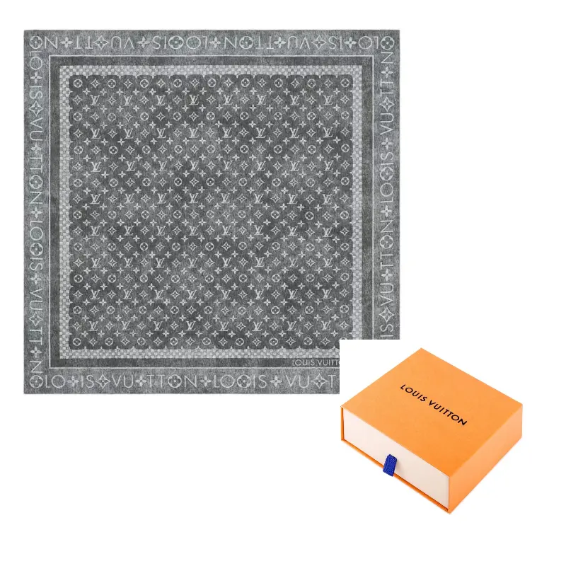 

LOUIS VUITTON Шарф Louis Vuitton Monogram Infinity из денима, Gray