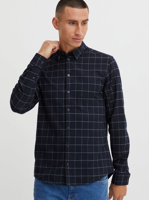 

Рубашка с длинным рукавом cfanton Casual Friday, синий