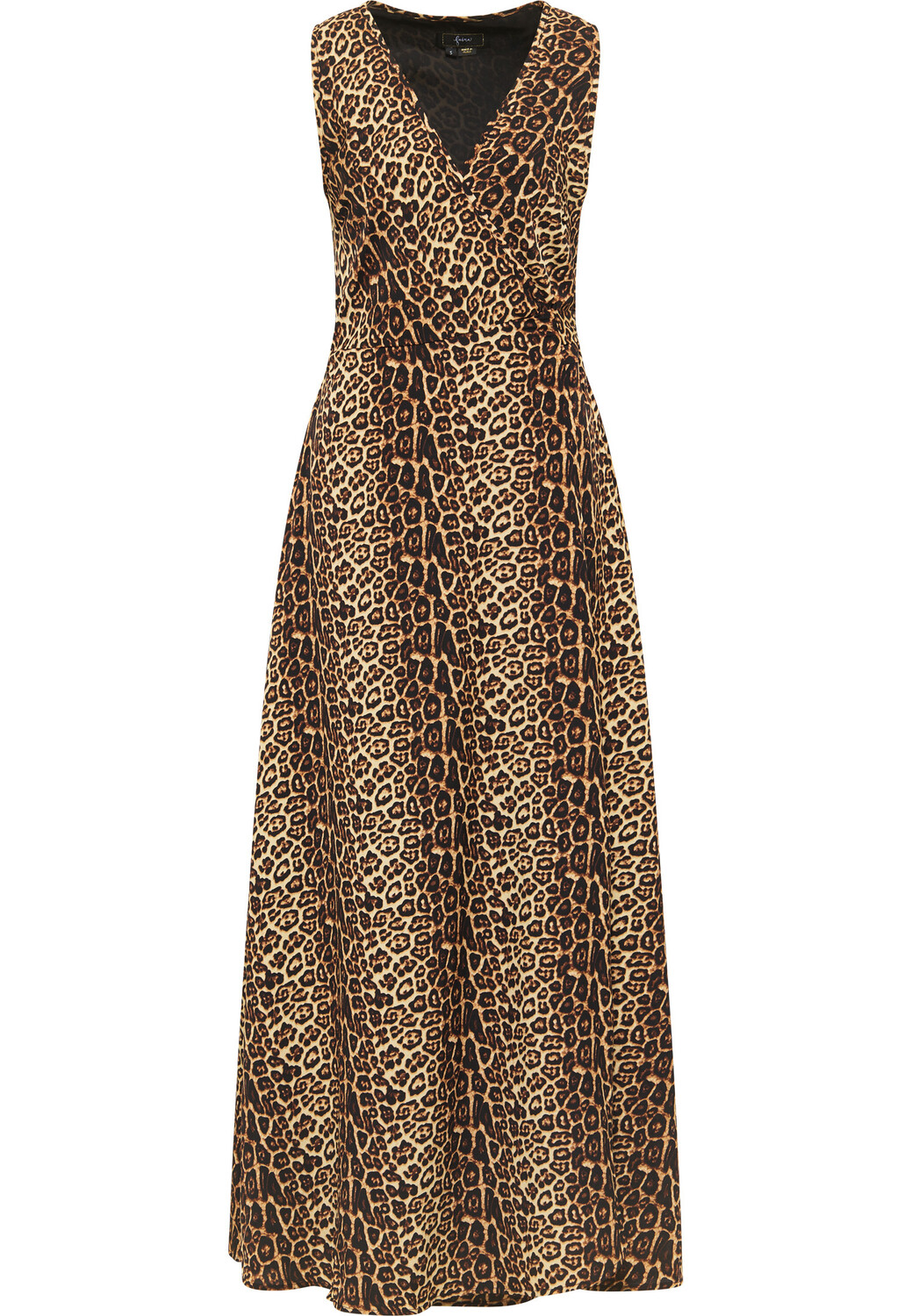 

Платье faina Maxi Mit Leoprint, бежевый