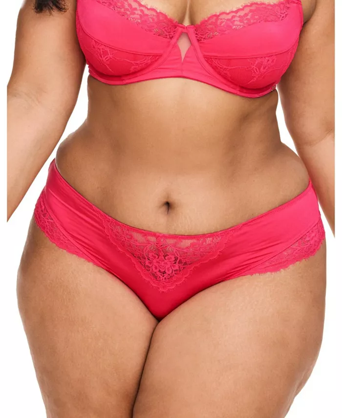 

Трусики Leigha Cheeky Plus Size Adore Me, розовый