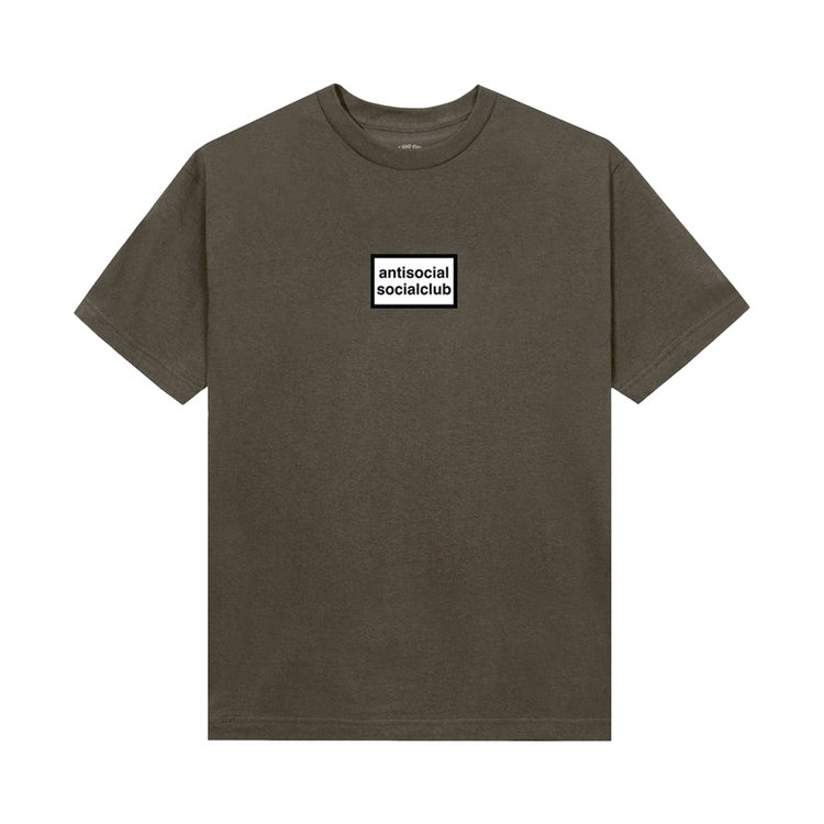 

Футболка Anti Social Social Club Bullseye Tee, цвет Dusty Brown