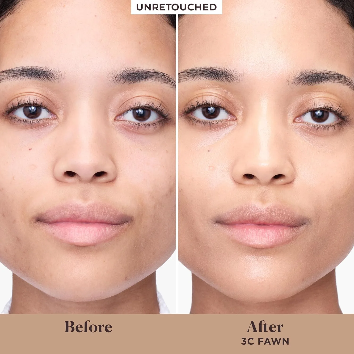 Laura Mercier Tinted Moisturizer Natural Dewy с SPF 30: увлажнение 24 часа+, стойкий, легкое тонирование, наращиваемое покрытие, сияющий финиш, улучшает тон и текстуру кожи 42.52 г (полный размер), 3C Fawn- Light Medium with cool undertones — фото 3