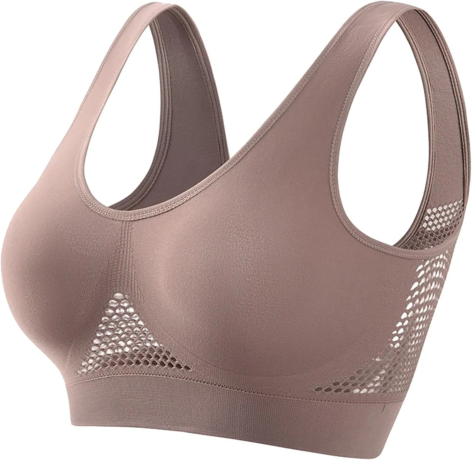 Спортивный бюстгальтер Breathable Cool Liftup Air Bra, Y1-beige