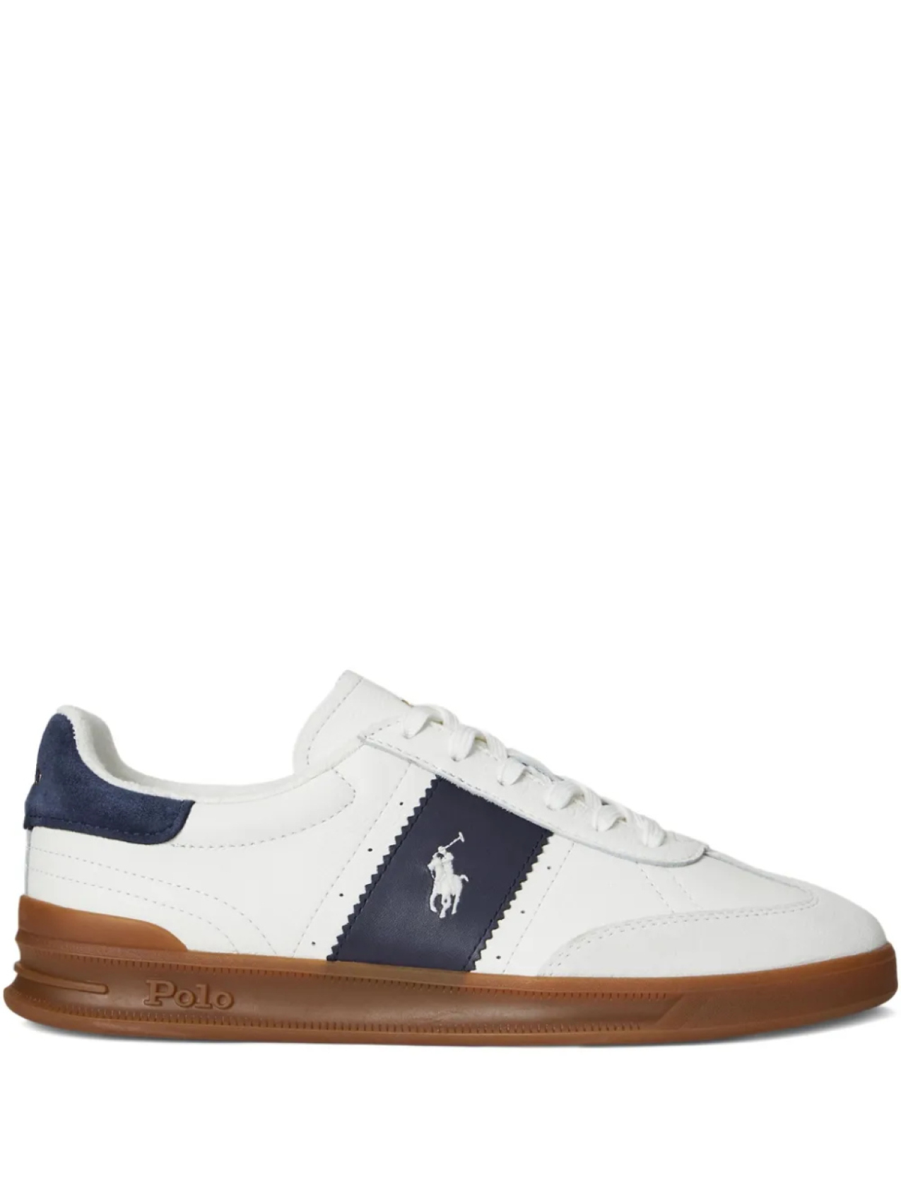 

Кроссовки из натуральной кожи Polo Ralph Lauren, белый