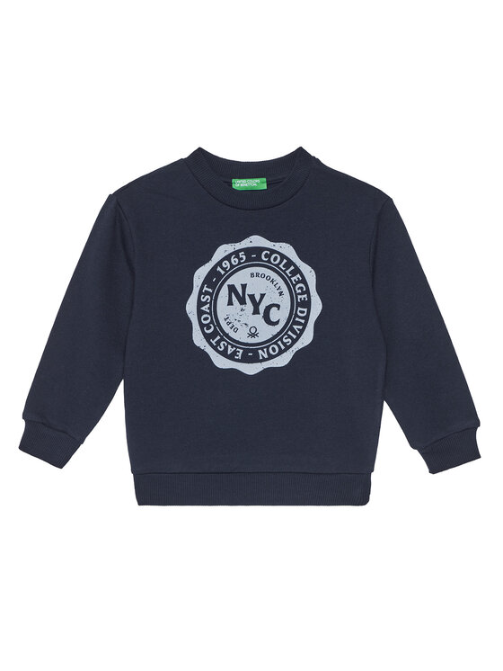 

Свитшот relaxed fit 3J68G10KN United Colors Of Benetton, синий