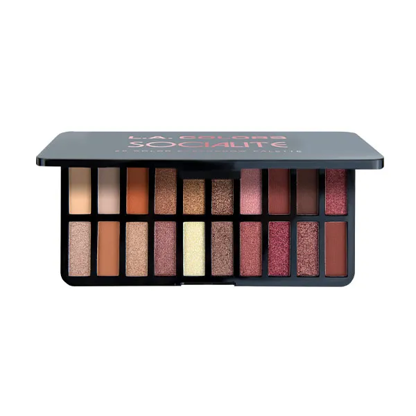 

Палитра теней Socialite Eyeshadow Palette L.A. Colors, 1 UD