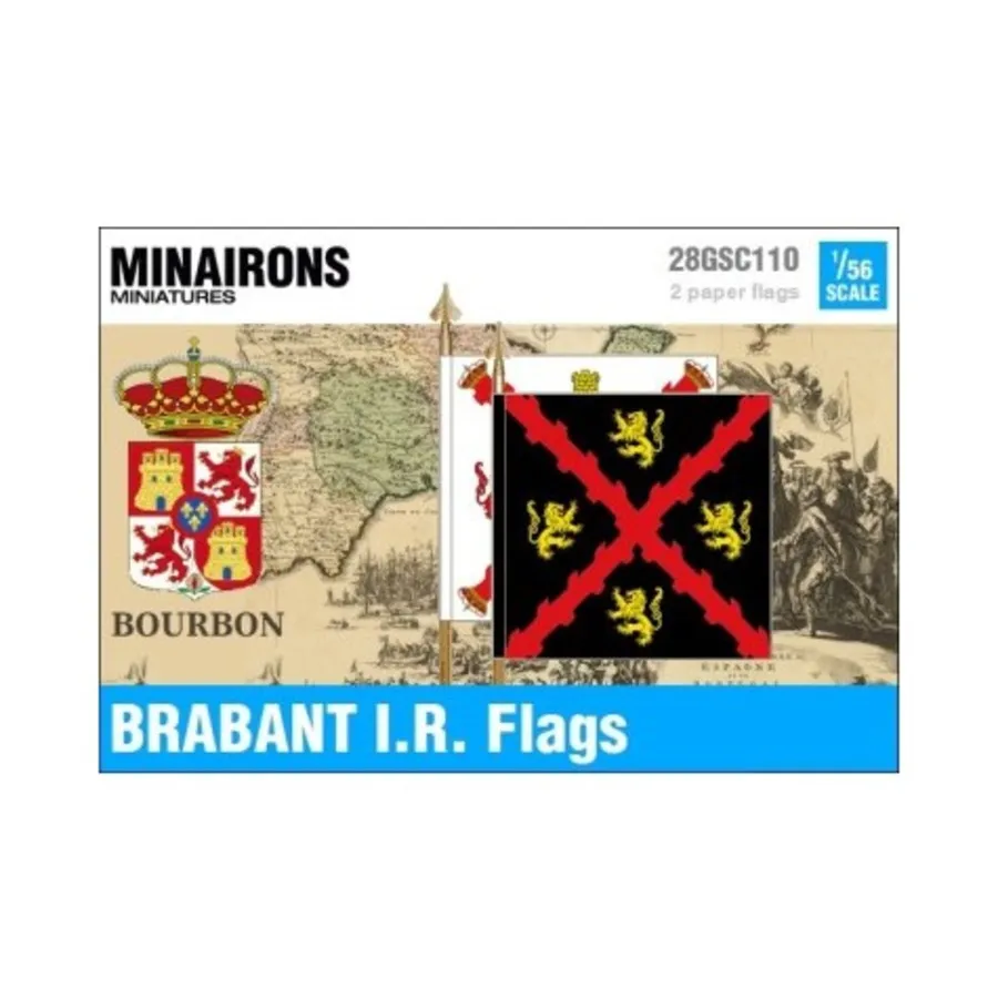 

Флаги Брабанта ИК, War of Spanish Succession - Decals & Flags (1:56)