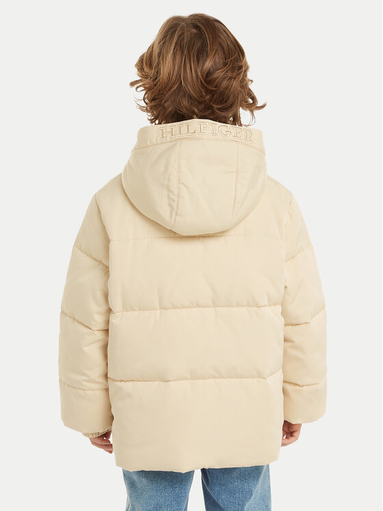 Зимняя куртка regular fit Monotype KB0KB09092 Tommy Hilfiger, бежевый — фото 2