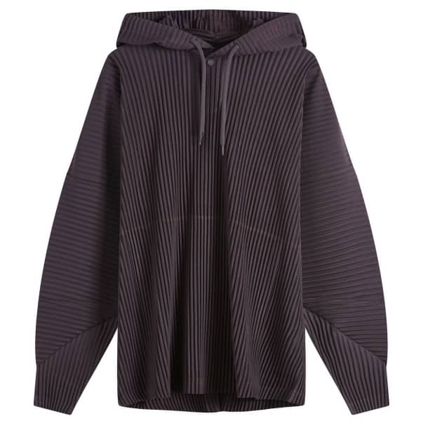 

Плиссированная толстовка с капюшоном Homme Plissé Issey Miyake, фиолетовый