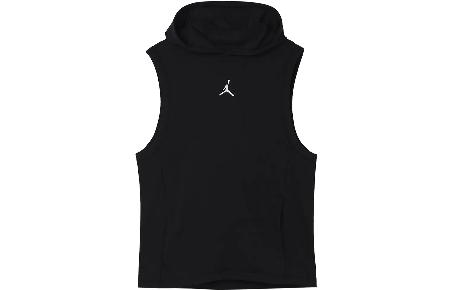 Jordan Мужская вязаная безрукавка с капюшоном Dri-FIT Sport черная