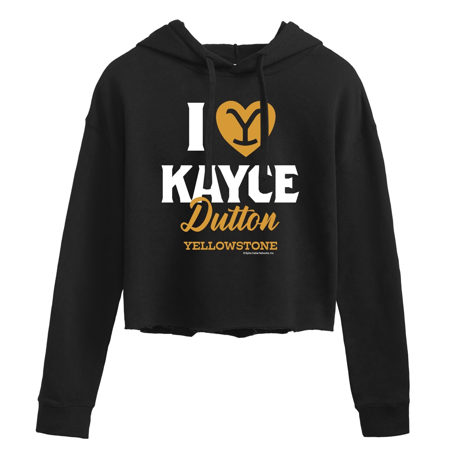 

Укороченная худи с рисунком «I Love Kayce» для юниоров Yellowstone Licensed Character