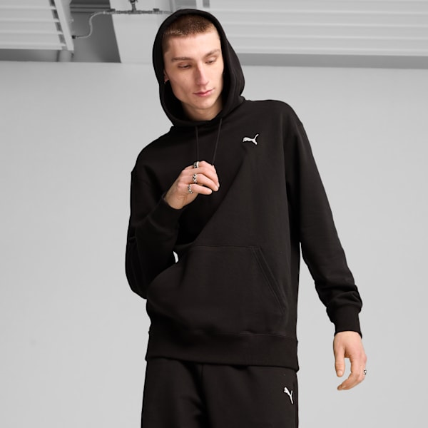 

Мужская толстовка с капюшоном Puma Wardrobe Essentials, черный