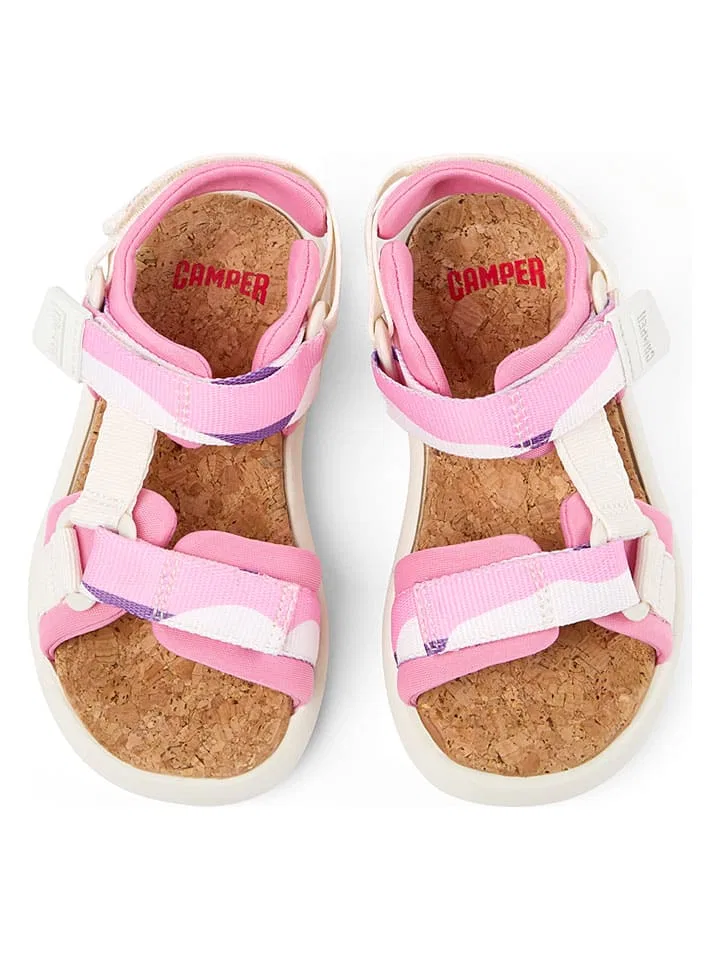 Сандалии на липучке Camper Розовый — фото 3