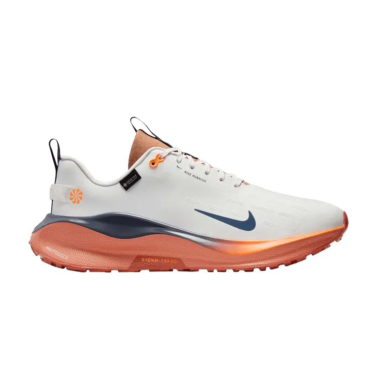 

Кроссовки Nike ReactX Infinity Run 4 GORE-TEX 'Sail Total Orange', белый