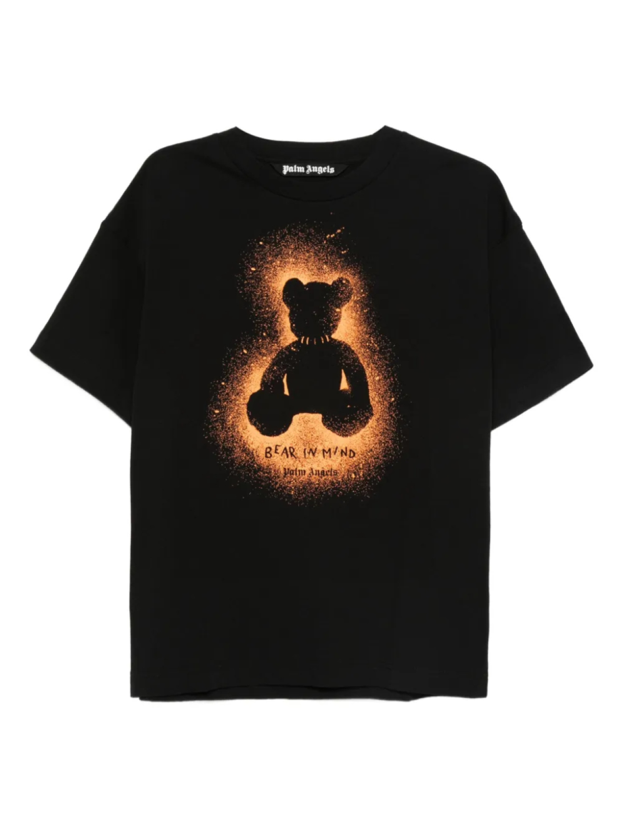 

Футболка Palm Angels Bear in Mind Ove, черный