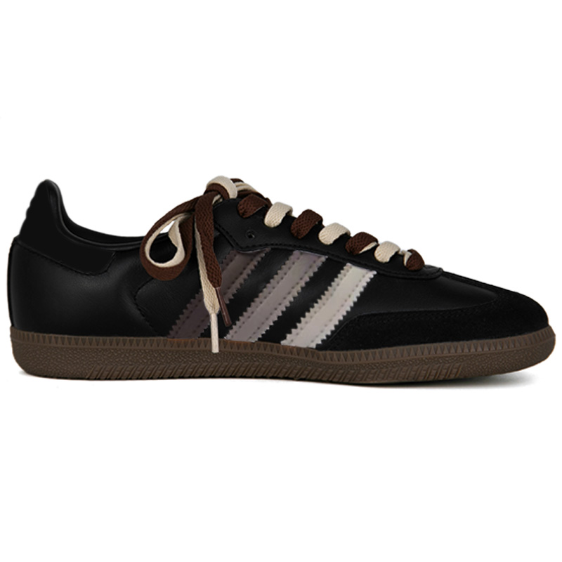 Adidas Originals SAMBA OG Bei Mei минималистичные износостойкие низкие немецкие армейские кроссовки унисекс Black Coffee — фото 3
