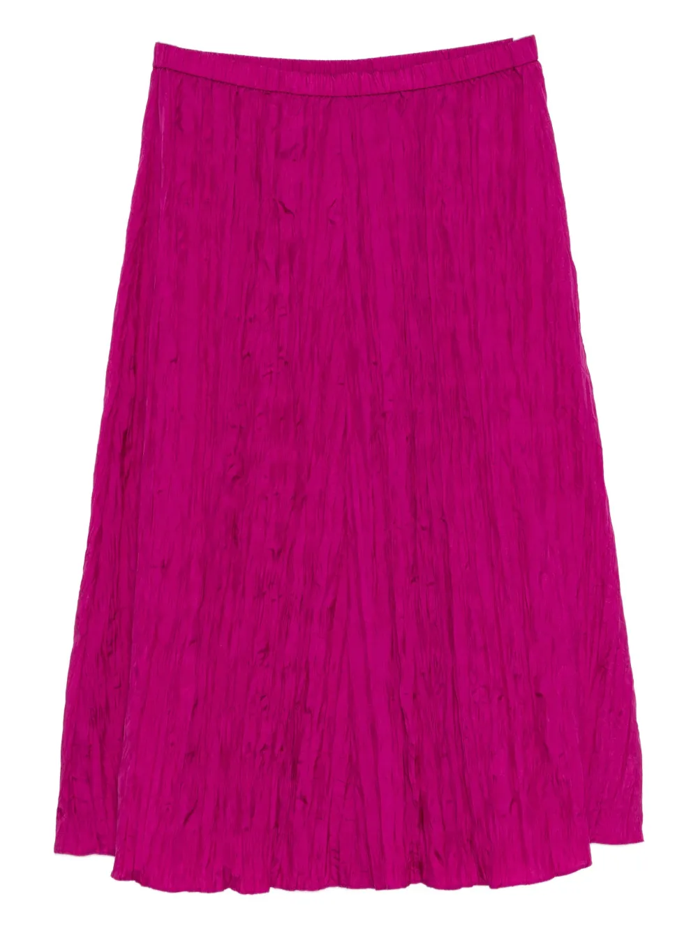 

Шелковая плиссированная юбка Eileen Fisher, фиолетовый