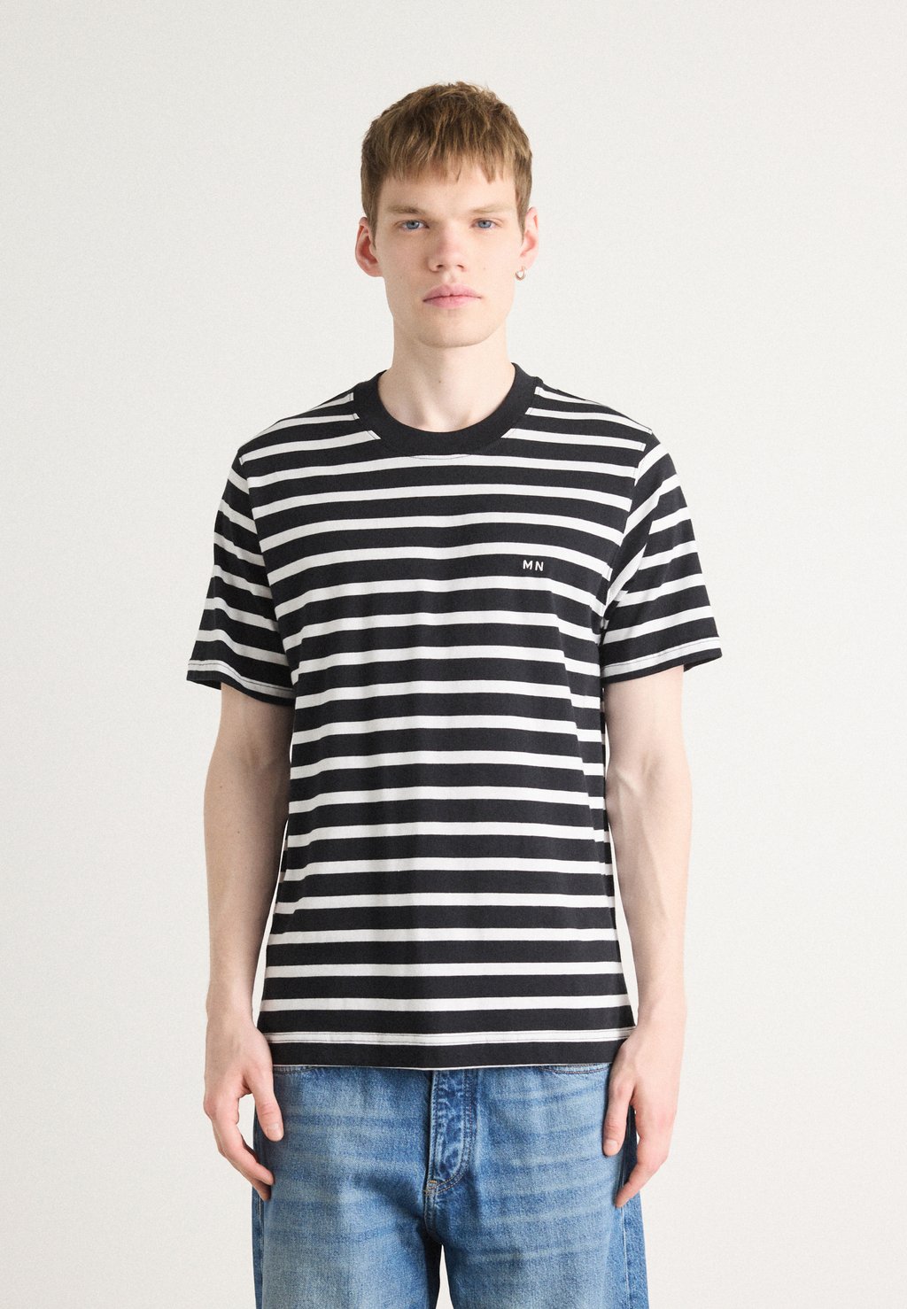 

Футболка с принтом STRIPE FRODE TEE Mads Nørgaard, белый