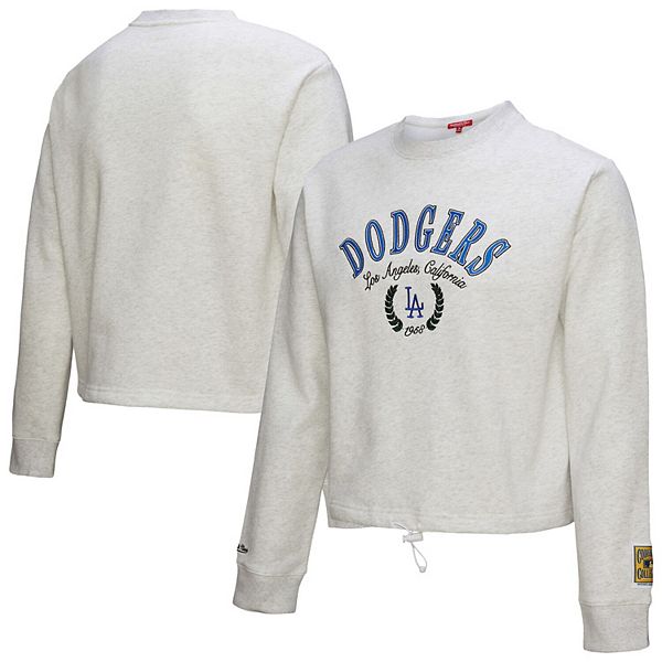 

Женский хлопковый свитшот с капюшоном Los Angeles Dodgers Mitchell & Ness