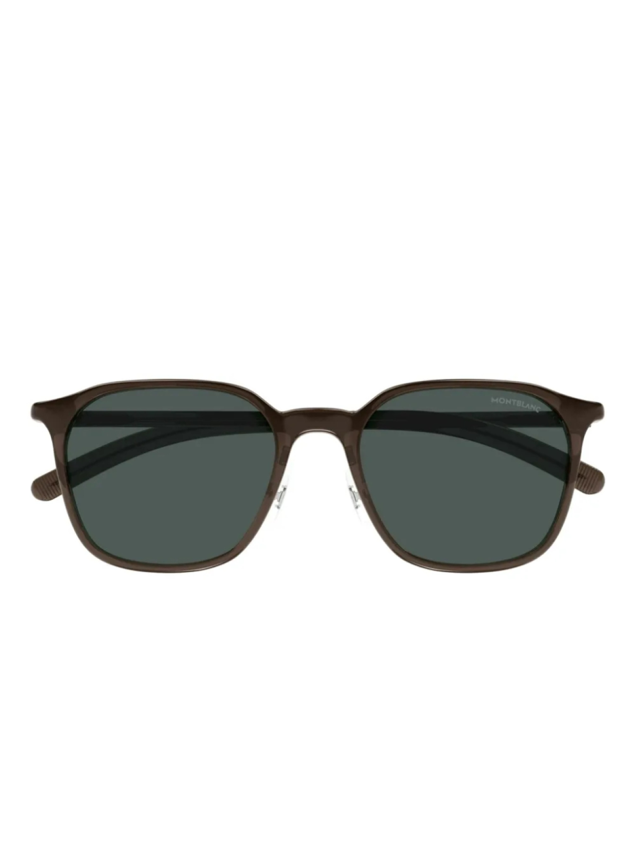

Солнцезащитные очки в квадратной оправе MONT BLANC EYEWEAR, коричневый