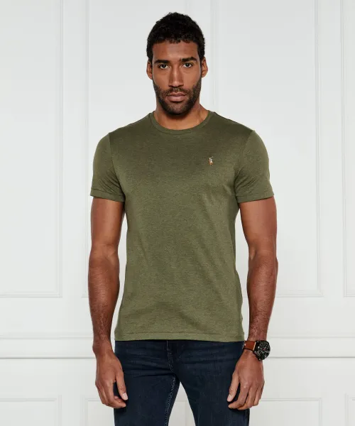 

Футболка Slim fit Polo Ralph Lauren, зеленый