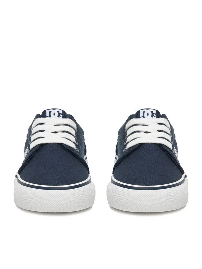 DC Shoes Тканевые кроссовки CEOWB-LEA-ZL-DC001-CH темно-синие — фото 3