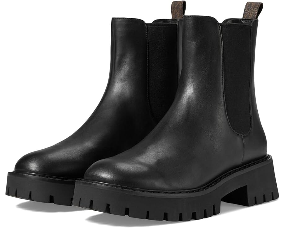 Ботинки MICHAEL Michael Kors Asher Flat Bootie, цвет Brown/Black