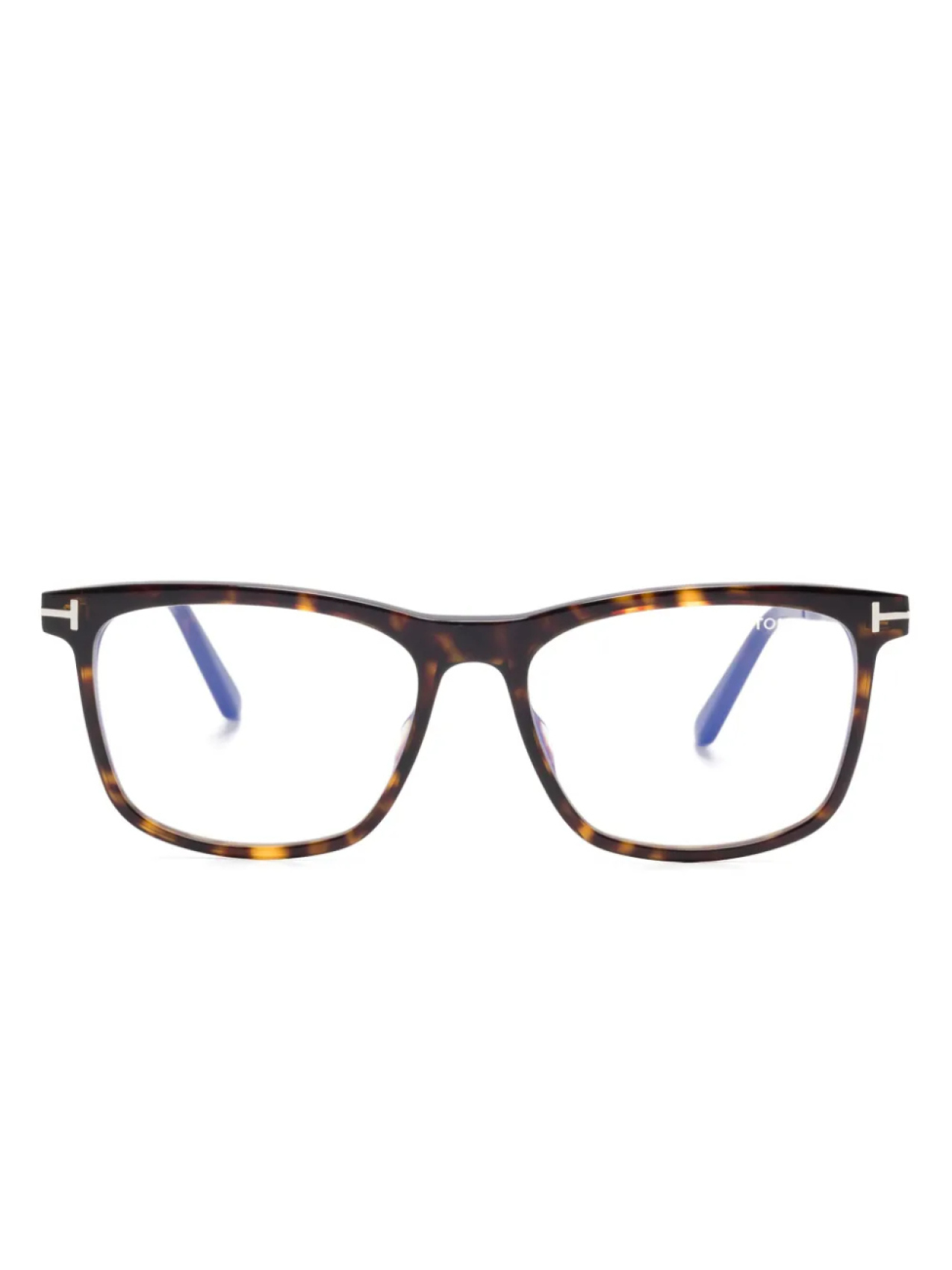 

TOM FORD Eyewear очки в квадратной оправе, коричневый