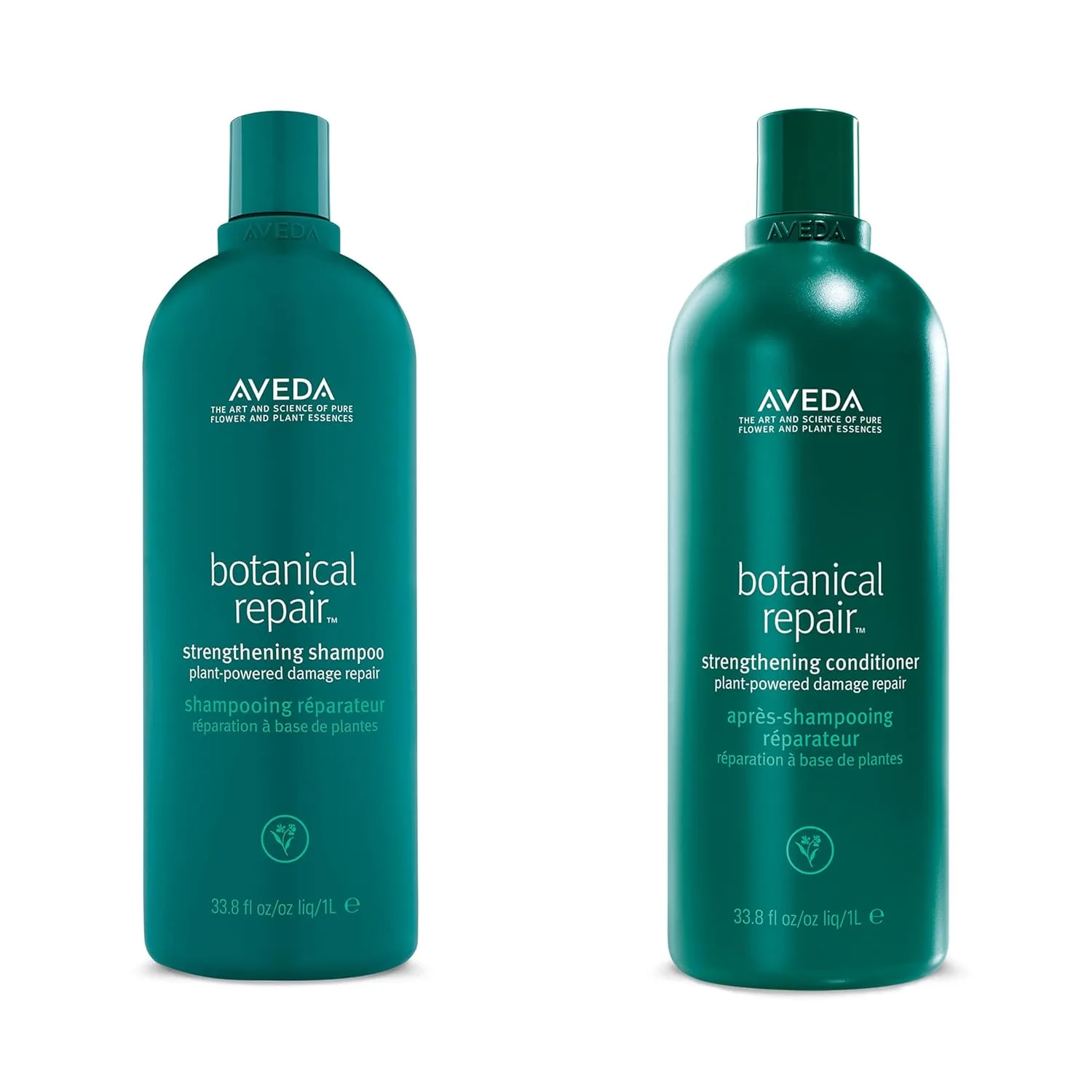 Набор шампуня и кондиционера Aveda Botanical Repair Strengthening для укрепления и восстановления поврежденных волос, 1 л